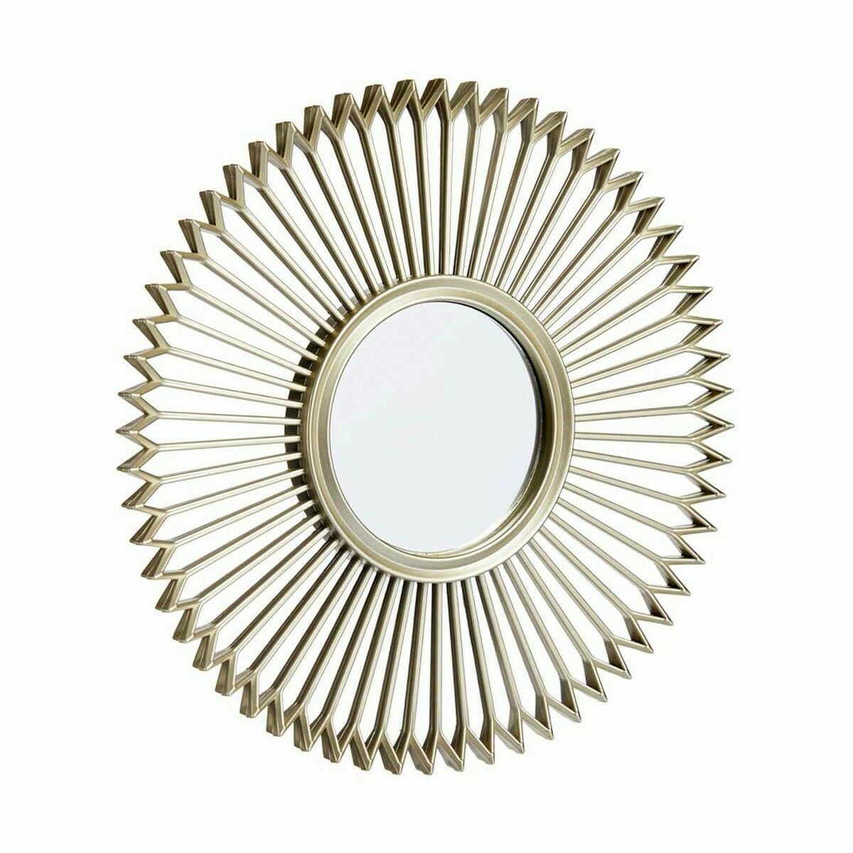 Gift Decor Set Spiegels Champagne Plastic 24,5 X 1,5 X 24,5 Cm (6 Stuks)
