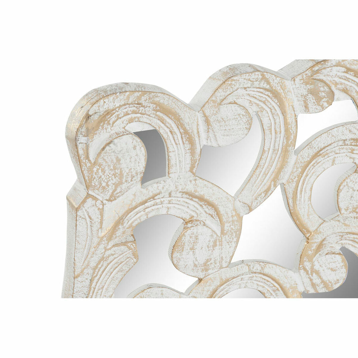 Wanddecoratie Dkd Home Decor Spiegel Hout Mdf (120 X 3 X 120 Cm)