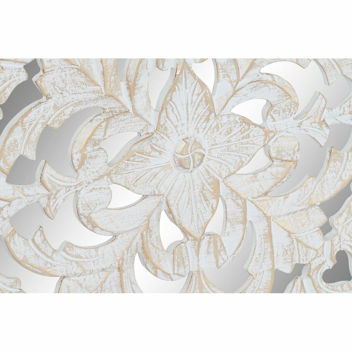 Wanddecoratie Dkd Home Decor Spiegel Hout Mdf (120 X 2 X 120 Cm)