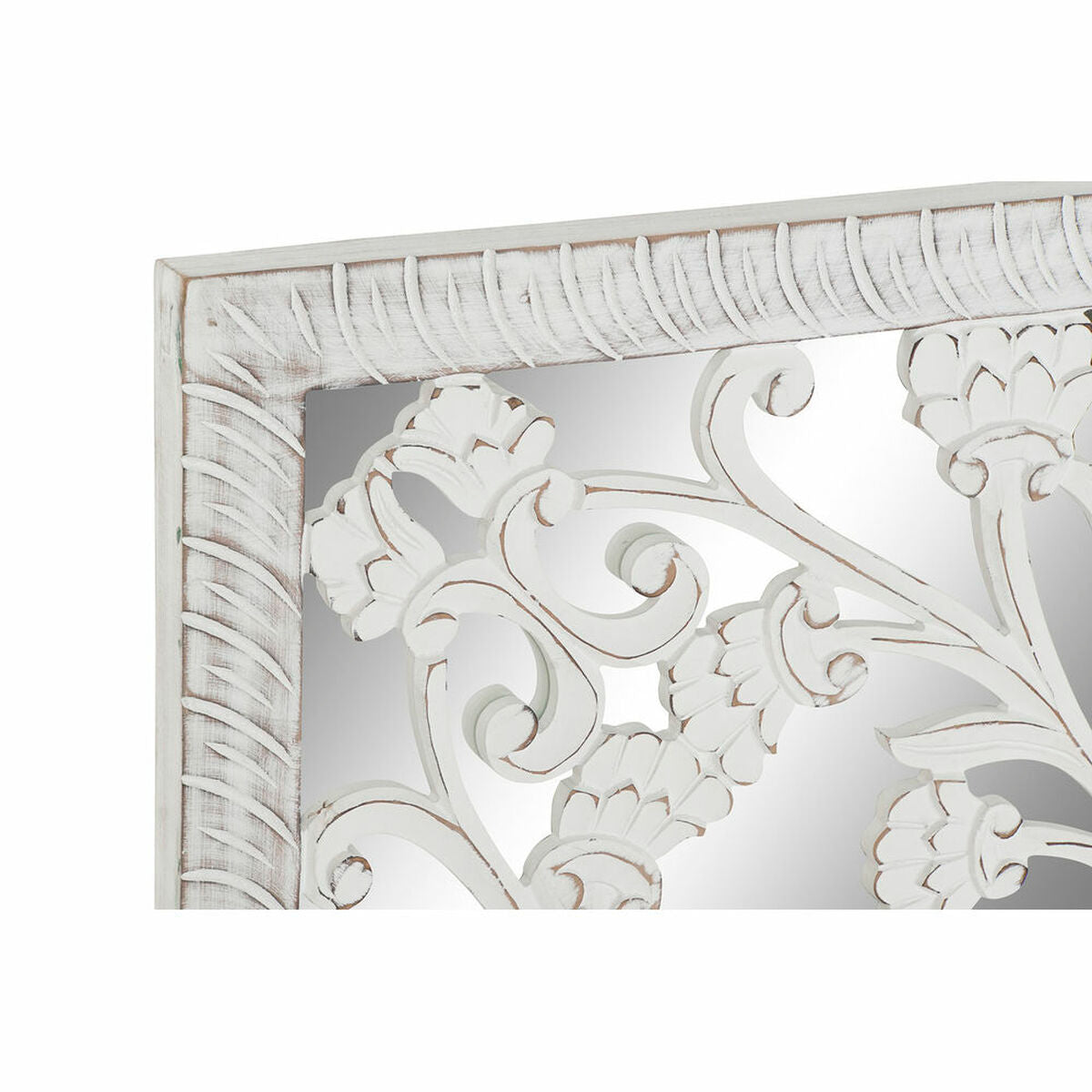 Wanddecoratie Dkd Home Decor Spiegel Hout Mdf (121 X 3 X 121 Cm)