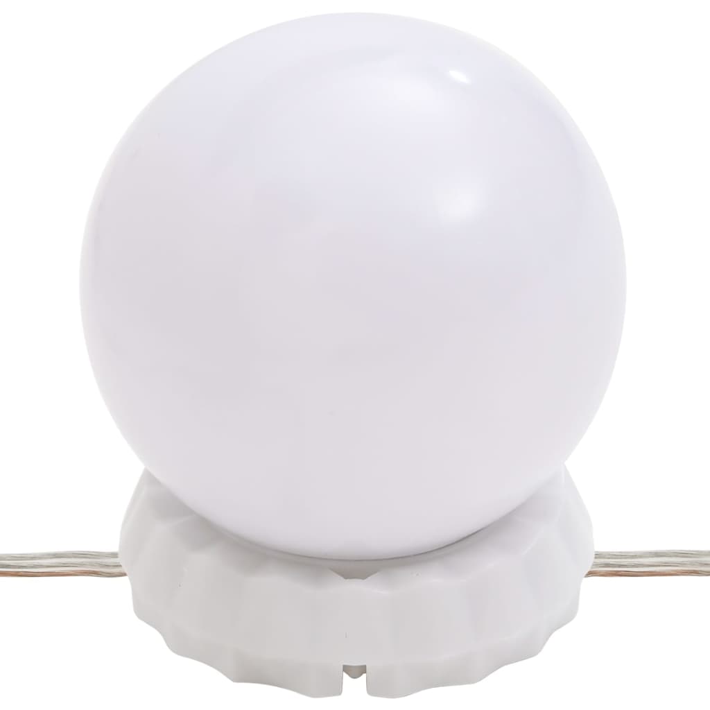 Spiegelkast Met Led-Verlichting 76X15X55 Cm Grijs Sonoma Eiken