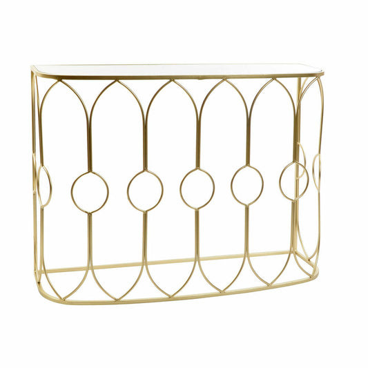 Console Dkd Home Decor Goud Gouden Metaal Spiegel 106 X 33 X 81 Cm