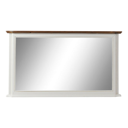 Wandspiegel Dkd Home Decor 115 X 6 X 66 Cm Kristal Bruin Wit Romantiek