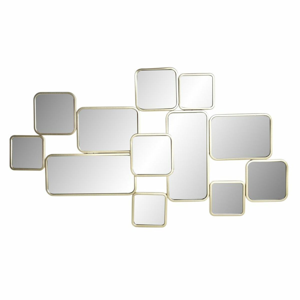 Wandspiegel Dkd Home Decor Gouden Metaal (97,5 X 2,5 X 56 Cm)