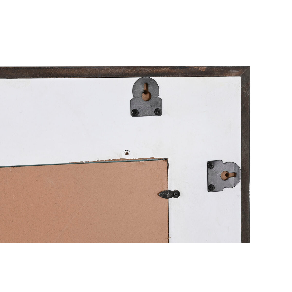 Wandspiegel Dkd Home Decor 130 X 4 X 70 Cm Kristal Wit Mangohout Modern