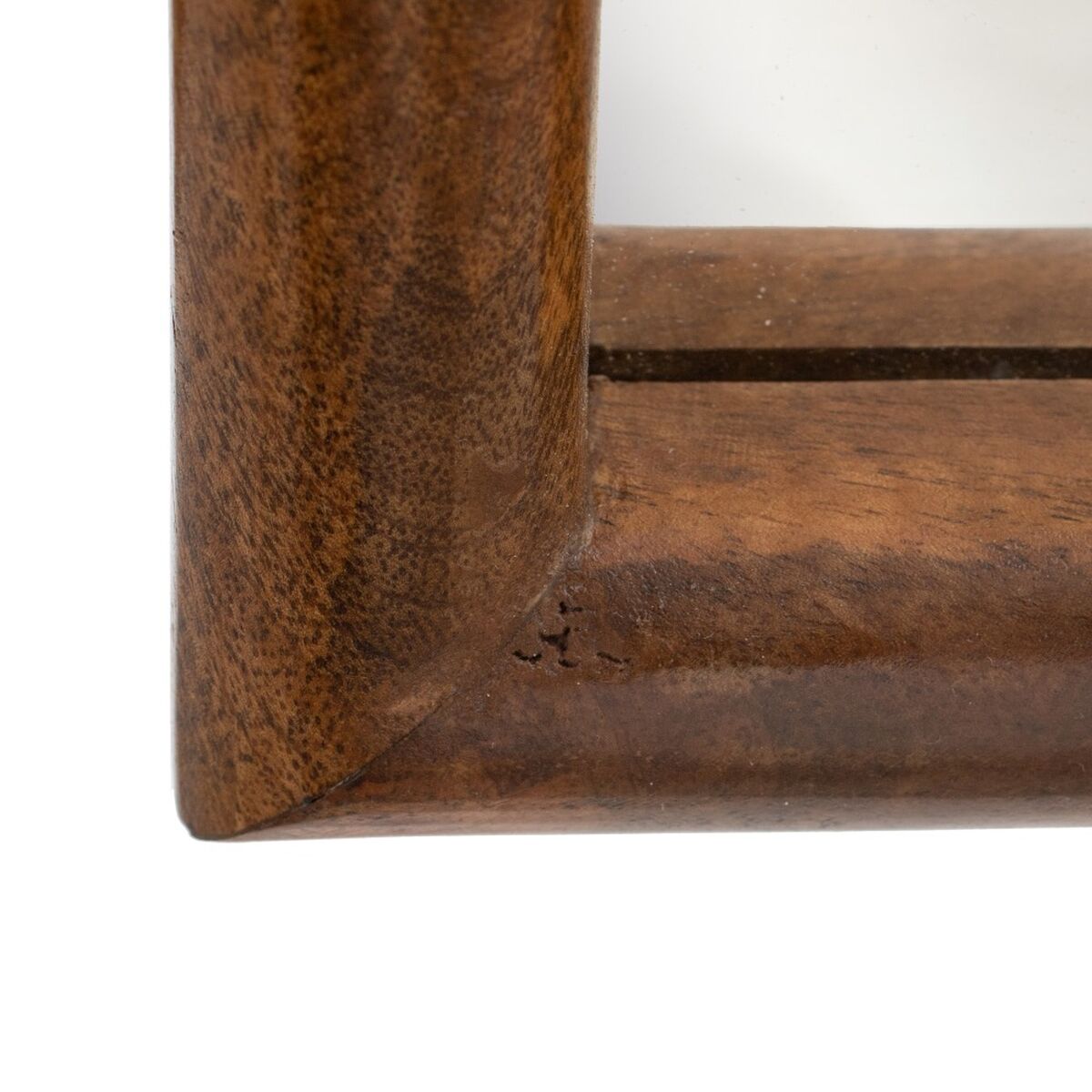 Bigbuy Home Wandspiegel 36 X 4 X 80 Cm Bruin Mangohout
