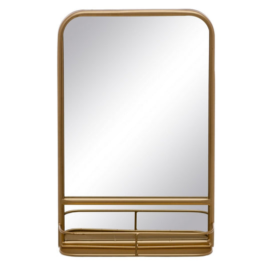 Bigbuy Home Wandspiegel 31 X 9,5 X 47 Cm Gouden Metaal