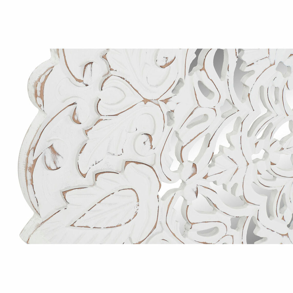 Wanddecoratie Dkd Home Decor Spiegel Hout Mdf (90 X 2 X 90 Cm)