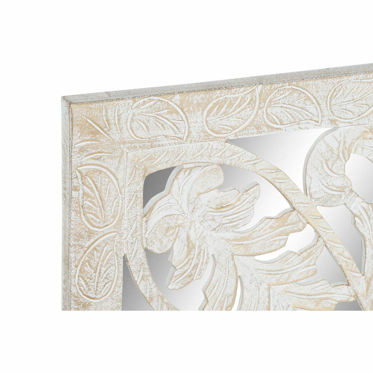 Wanddecoratie Dkd Home Decor Spiegel Hout Mdf (121.5 X 3 X 121.5 Cm)