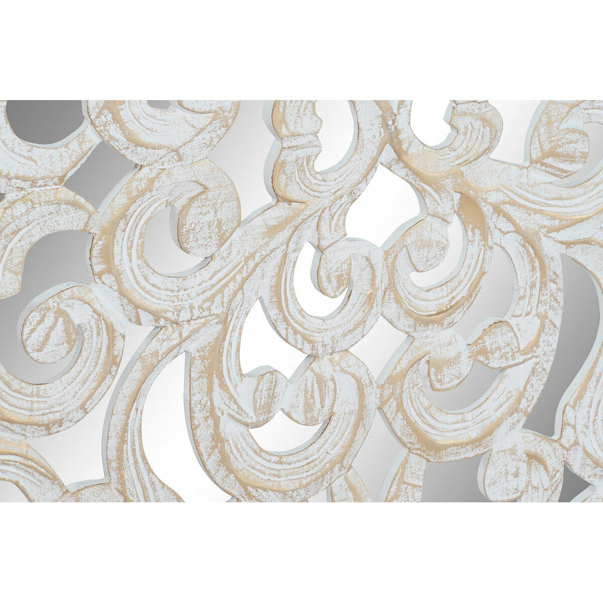 Wanddecoratie Dkd Home Decor Spiegel Hout Mdf (120 X 3 X 120 Cm)