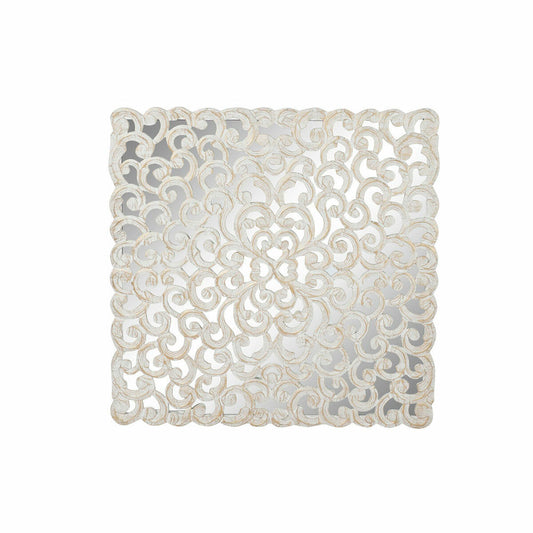 Wanddecoratie Dkd Home Decor Spiegel Hout Mdf (120 X 3 X 120 Cm)