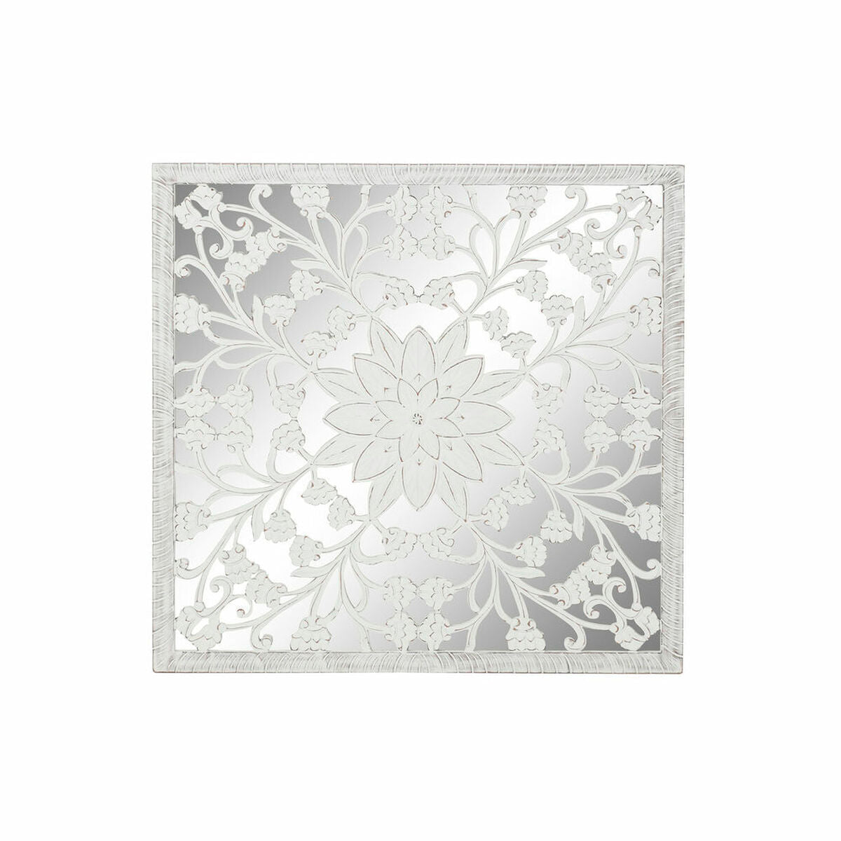 Wanddecoratie Dkd Home Decor Spiegel Hout Mdf (121 X 3 X 121 Cm)