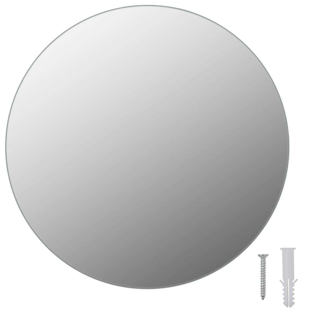 Spiegel Rond Frameloos 30 Cm Glas